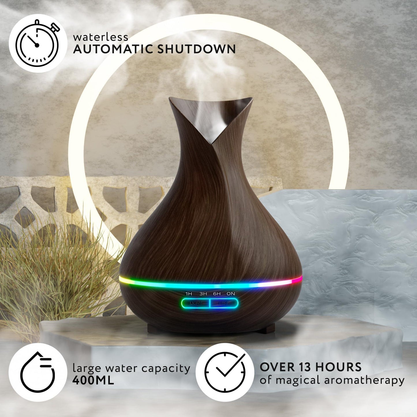 Essential Oil Diffuser| Bohemian Garden Goddess