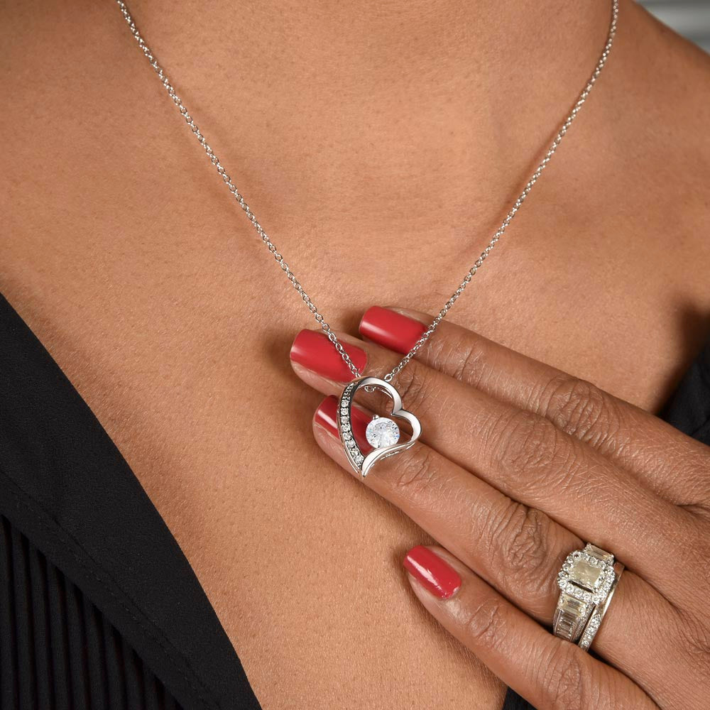 Forever Love Necklace - Delicate Gold Pendant | Bohemian Garden Goddess