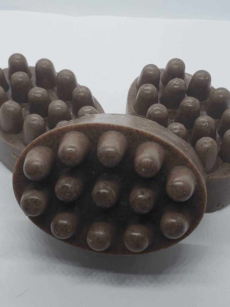 African Black Soap Massage Shampoo Bar